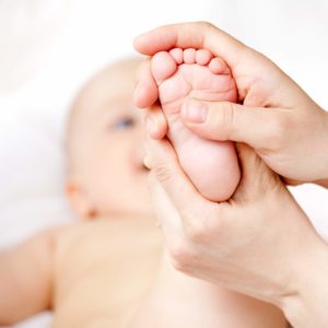 Babies love massage, too!